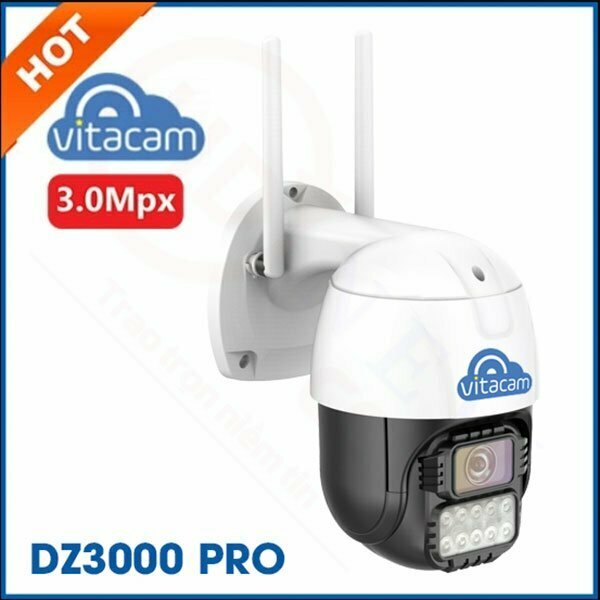 Vitacam DZ3000 Pro – Camera IP Speed Dome PTZ 3MP (1296P)