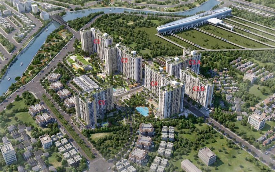 Dự án Eco Sky Park Hải An có quy hoạch ban đầu, chủ đầu tư uy tín, trong tương lai dự án sẽ mang lại vị thế mới cho quận Hải An. Ảnh - Bộ sưu tập Ecopark.