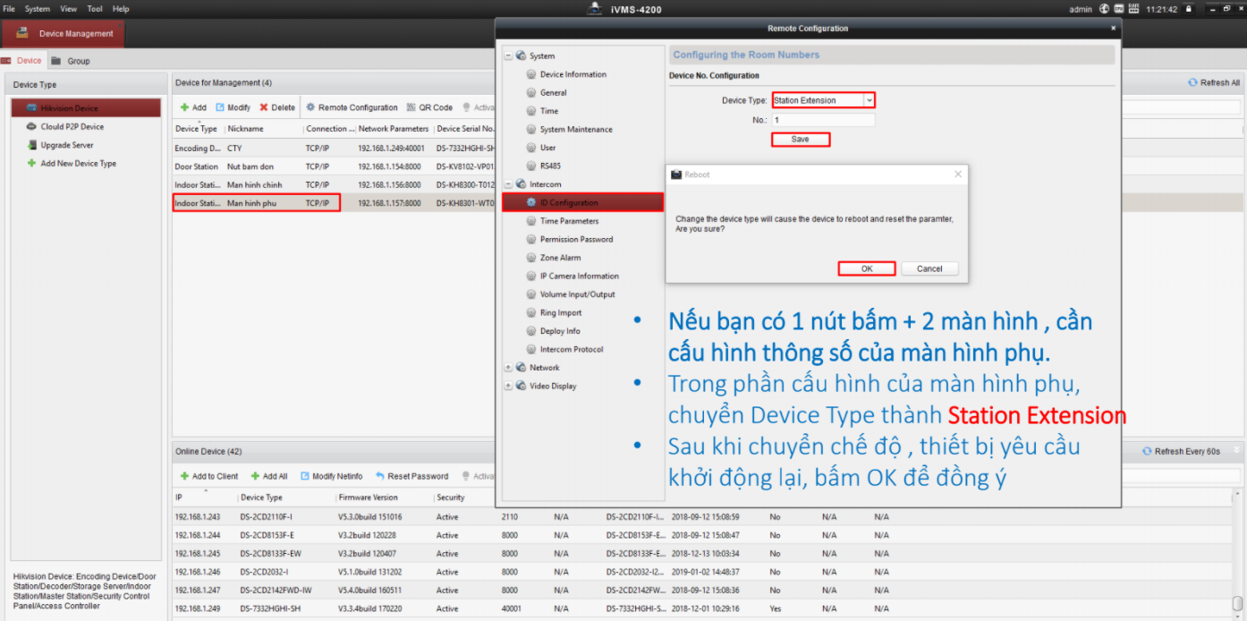 Hướng dẫn cài đặt Hikvision IP Video Ringer