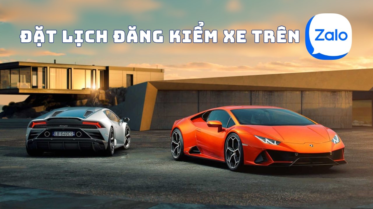 Cách đặt lịch đăng ký xe trên zalo