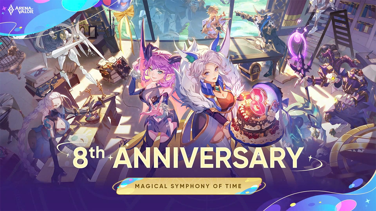 Cập nhật Liên Quân S4 2024 - Sinh nhật lần thứ 8