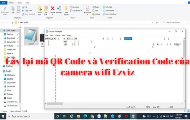 Sử dụng phần mềm IVMS 4200 để lấy mã xác thực Ezviz Camera