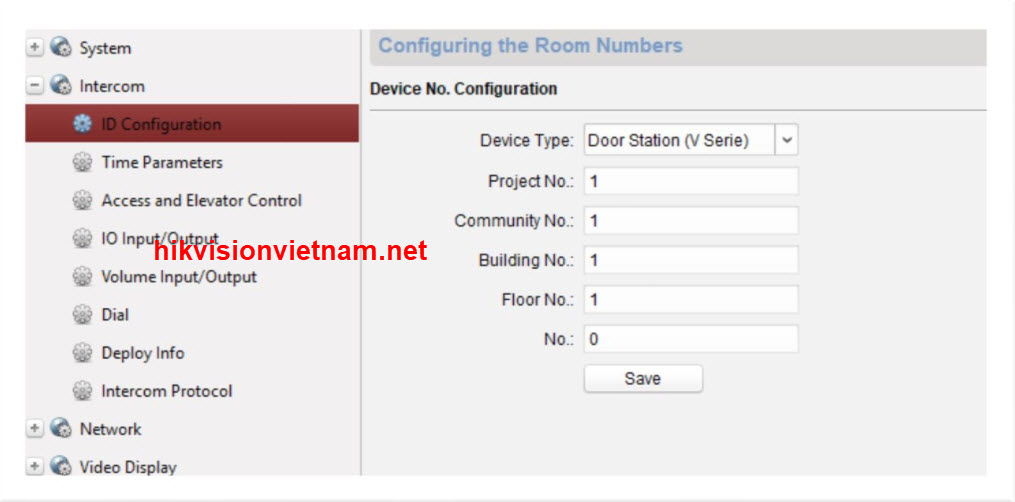 HƯỚNG DẪN SỬ DỤNG HỆ THỐNG CHUÔNG MÀN HÌNH HIKVISION