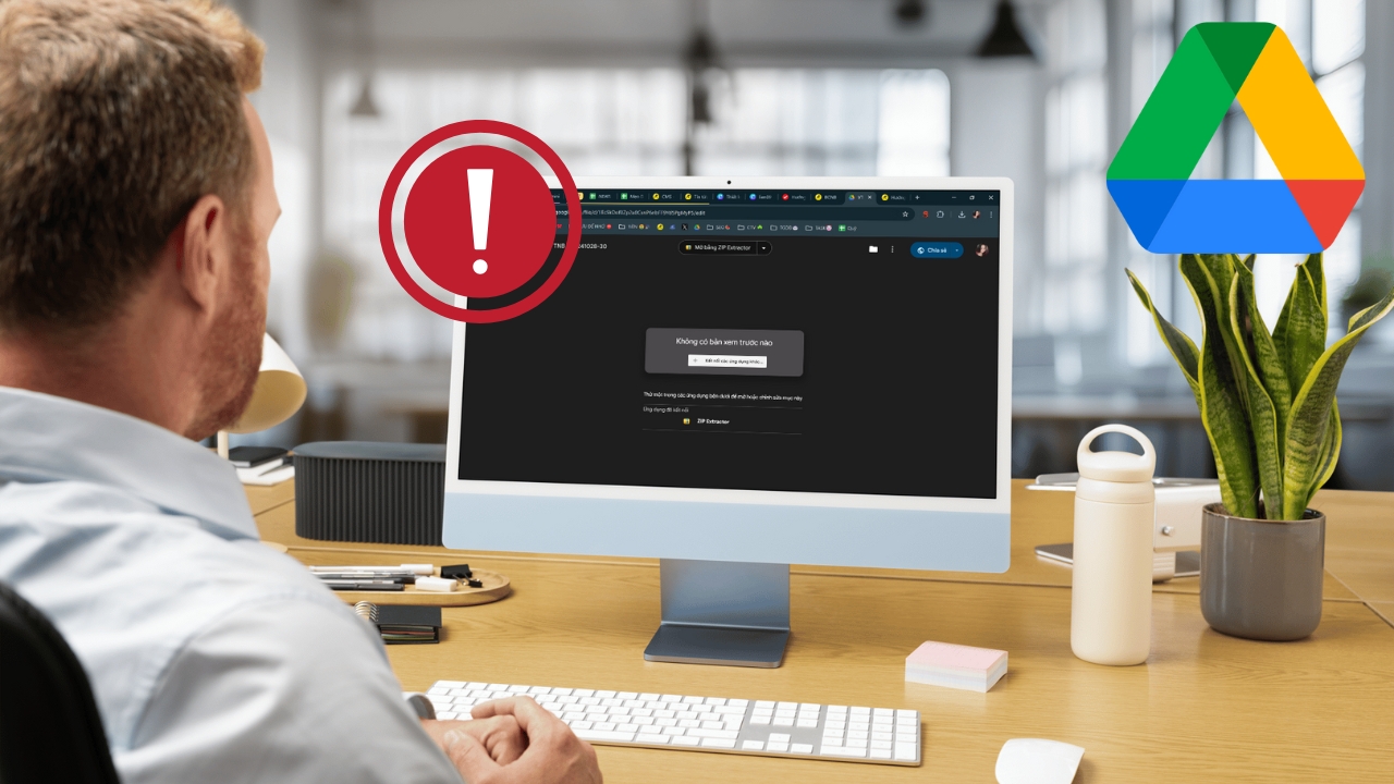 Cách tải file dung lượng quá lớn không xem trước trên Google Drive