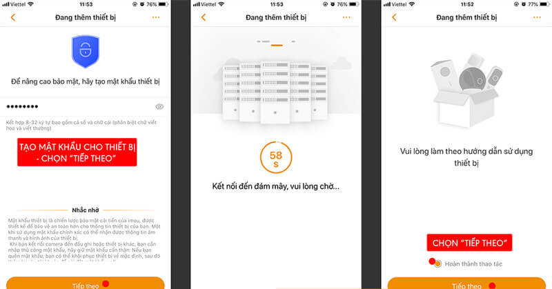 Hướng dẫn cài đặt camera wifi IMOU trên điện thoại trong 3 bước Hướng dẫn cài đặt camera wifi IMOU trên điện thoại trong 3 bước
