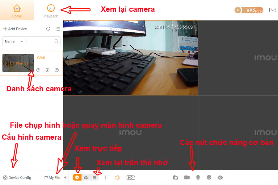 Thêm Camera IMOU vào Smart Pss 8 Phần mềm xem camera IMOU trên máy tính