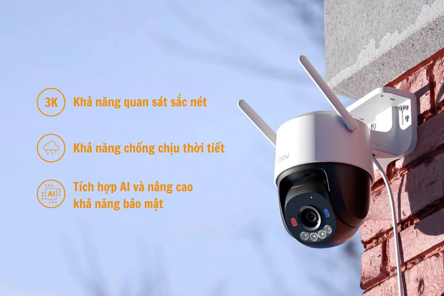 Camera quan sát ngoài trời Hải Phòng