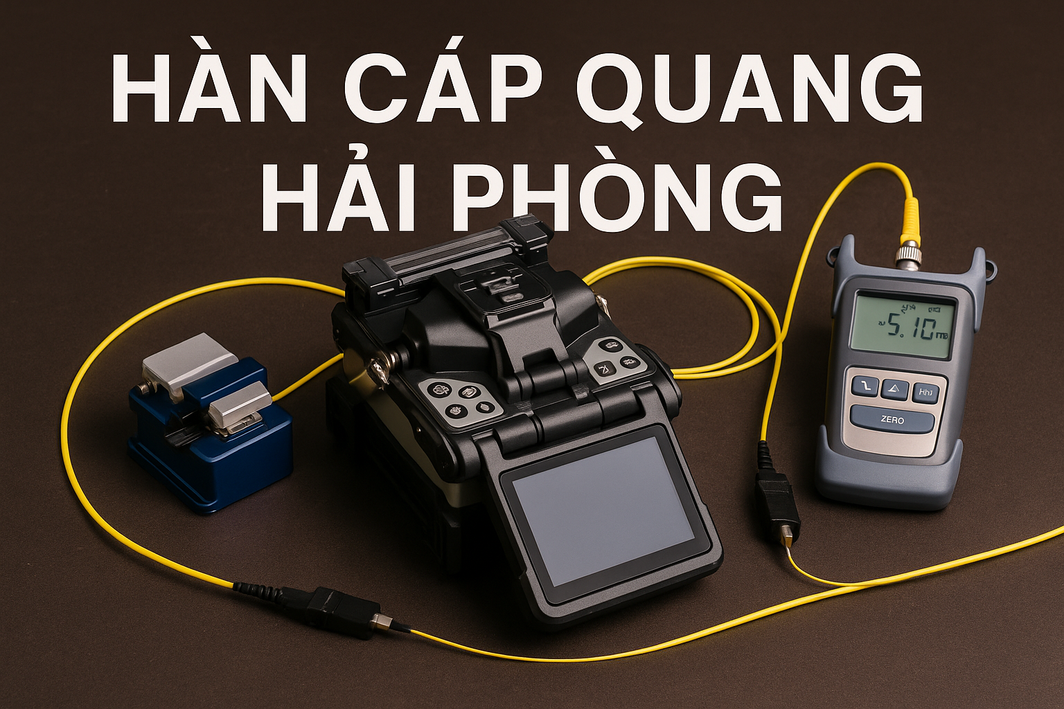 hàn cáp quang Hải Phòng
