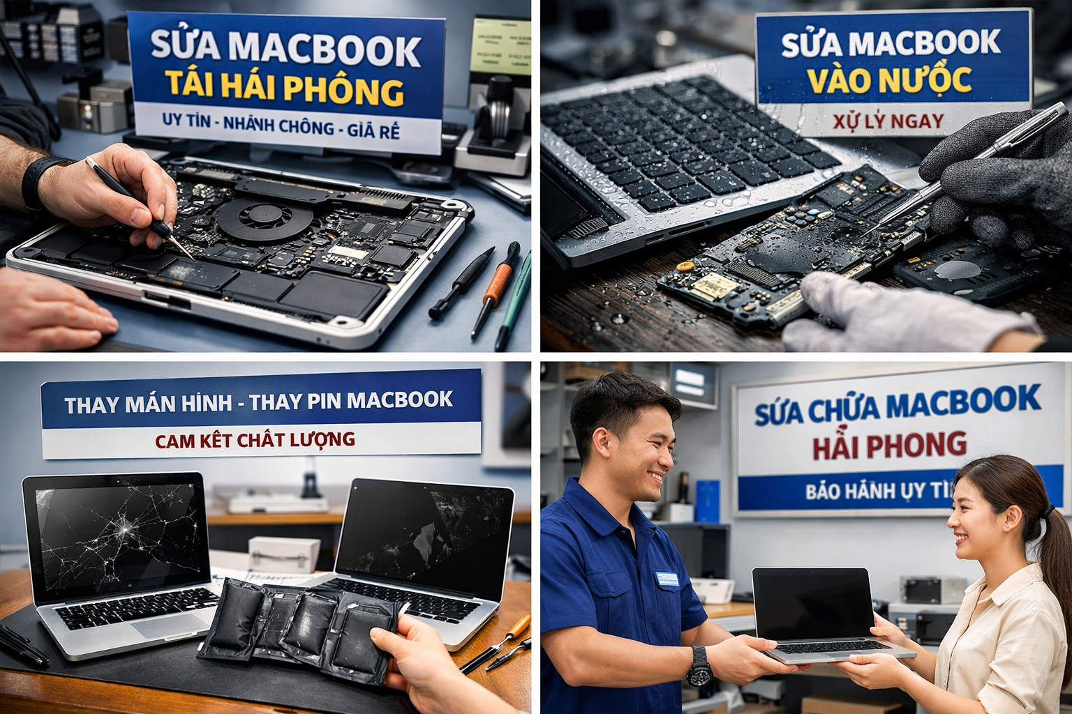 Sửa Laptop MacBook Tại Hải Phòng